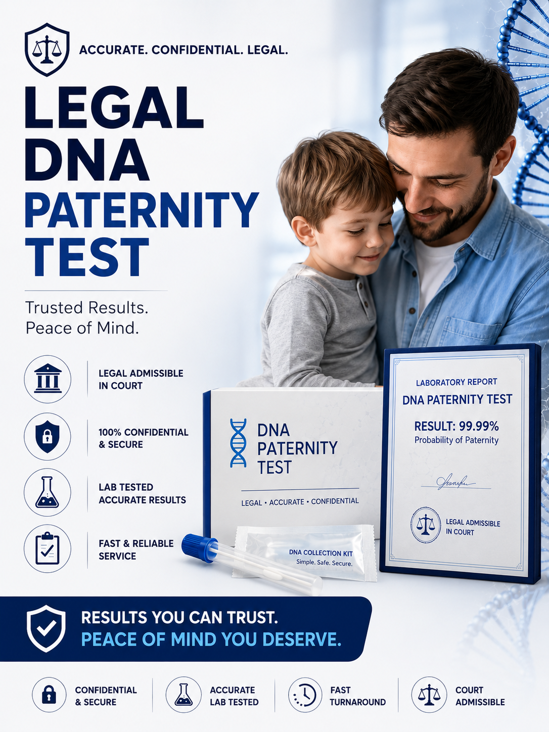 Legal DNA Paternity Test