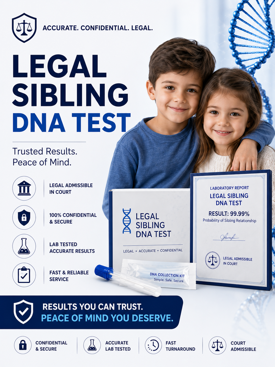 Legal Sibling DNA Test