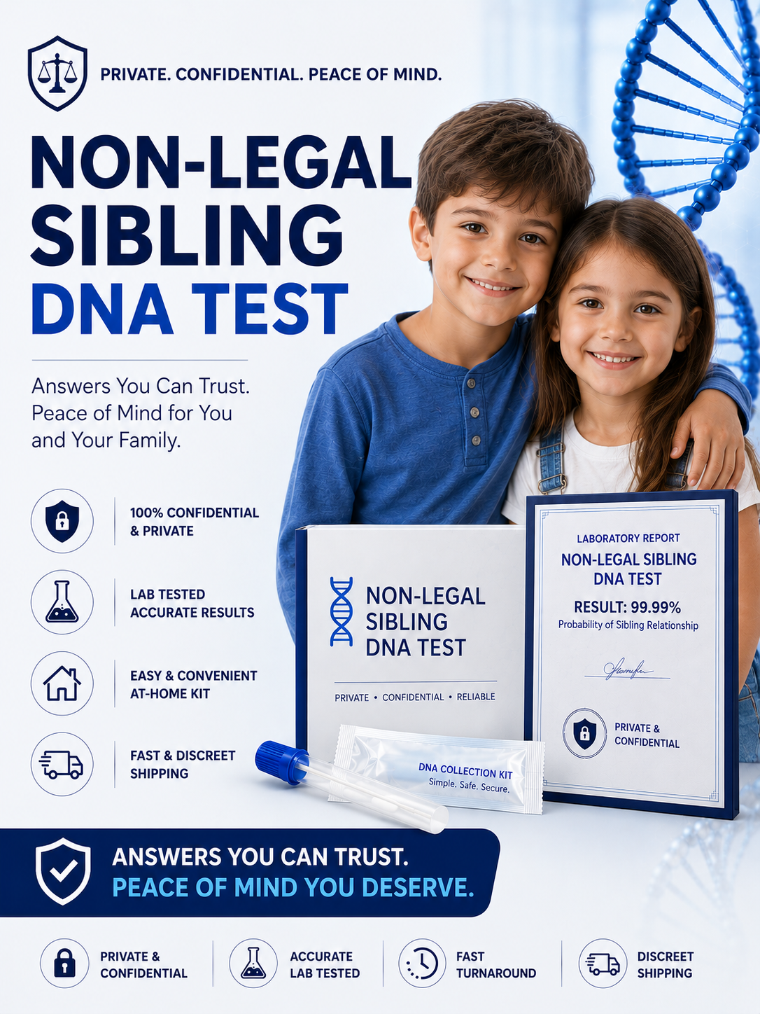 Non-Legal Sibling DNA Test